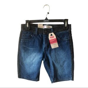 New With Tag - Levis 502 Boys Blue Regular Fit Flat Front Taper